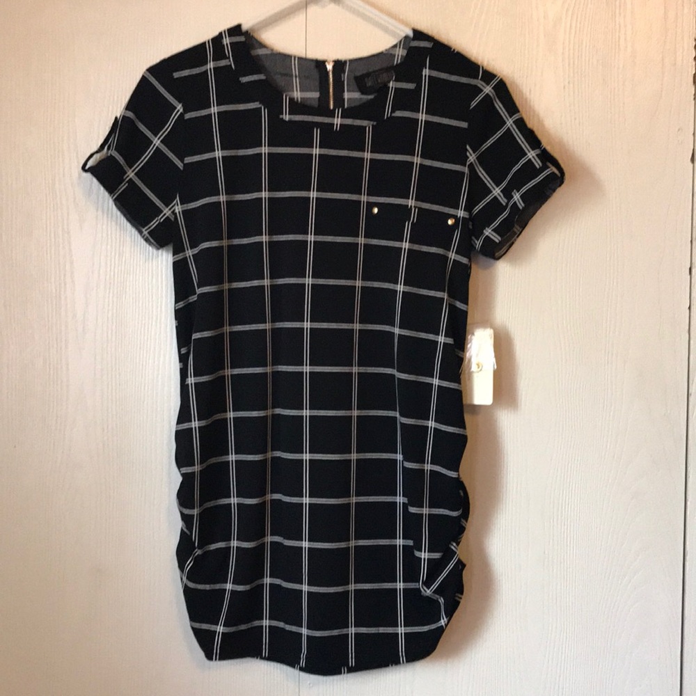 Sweet Wanderer Black and White Blouse